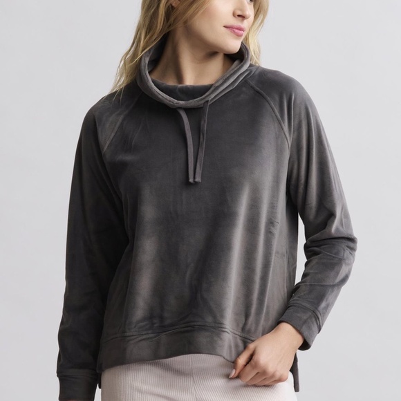 BAREFOOT DREAMS LUXECHIC COLLECTION SKINNY PANT ZIPS AND PULLOVER SWEATER SET - Picture 6 of 6